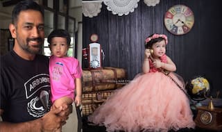 MS Dhoni's daughter Ziva looks like a Disney princess in fairy-tale photoshoot! See new picture of Ziva Dhoni