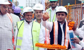 उत्तर प्रदेश: मुख्यमंत्री अखिलेश यादव ने लखनऊ मेट्रो के ट्रॉयल रन का किया शुभारंभ