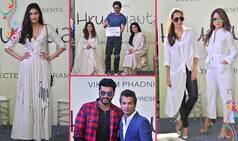 Shah Rukh Khan, Arjun Kapoor & Malaika Arora Khan look stunning at Vikram Phadnis' Hrudayantar Muhurat clap event