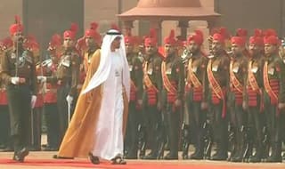 UAE Crown Prince accorded ceremonial reception at Rashtrapati Bhawan