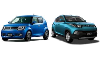 Maruti Suzuki Ignis vs Mahindra KUV100; price, specifications & features comparo