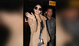 Jacqueline Fernandez looks Hip, Happening and all things Nice in a trendy high-waisted denim!