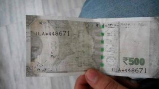 New Rs 500 note with its ink faded goes viral on Twitter! Picture shows everything wrong with the currency