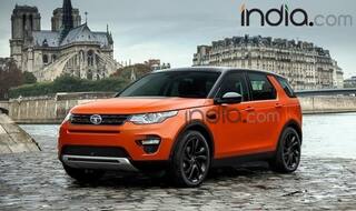 Tata Q501 premium SUV images spied with Range Rover Discovery Sport body shell