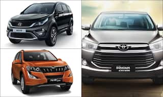 Tata Hexa vs Mahindra XUV500 vs Toyota Innova Crysta: price, features & specifications