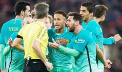 Copa del Rey: Barcelona start 2017 with defeat at nine-man Athletic Bilbao