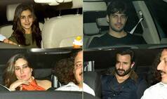 Lovebirds Sidharth Malhotra-Alia Bhatt, Kareena Kapoor Khan- Saif Ali Khan party hard at Karan Johar's house- View pics