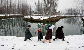 Kashmir Receives Season's First Snowfall: Check Pictures
