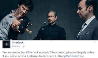 Sherlock Season 4 last episode leaked online before airing! Official page asks people to avoid sharing the link!