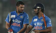 Yuvraj Singh praises MS Dhoni for his captaincy, thanks him for the opportunity to slog! (Watch Video)