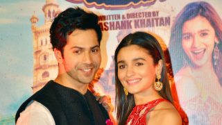 Badrinath Ki Dulhania trailer launch pictures: Alia Bhatt and Varun Dhawan look adorable and stylish!