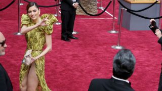 Oops! Actress Blanca Blanco suffers wardrobe malfunction at the Academy Awards 2017!