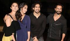 Dangal success party: Alia Bhatt bonds big time with Shaandaar co-star Shahid Kapoor and wife Mira Rajput!