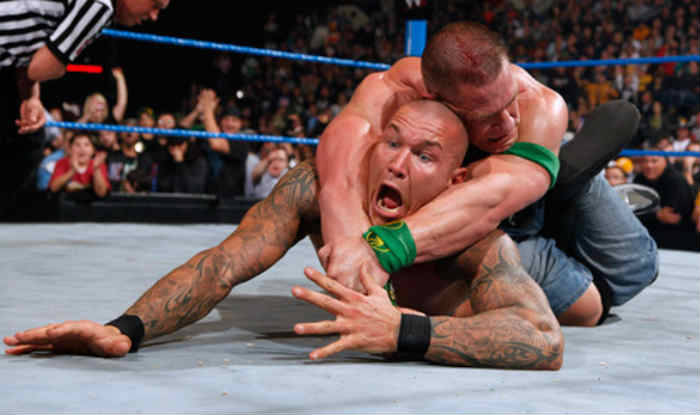 wwe john cena fight