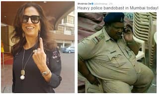 शोभा डे ने मोटे पुलिस वाले का बनाया मज़ाक, मुंबई पुलिस ने लिया आड़े हाथ
