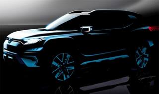 SsangYong XAVL concept teased before Geneva show debut