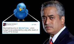 Union Budget 2017: Budget to be postponed by a day according to Rajdeep Sardesai’s Twitter?