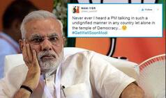 Twitterati questions PM Narendra Modi's raincoat remark on Manmohan Singh with #GetWellSoonModi