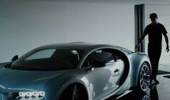 Cristiano Ronaldo gives the Bugatti Chiron his seal of approval, watch video