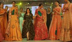 Bold and beautiful Richa Chadda looked royal in a lehenga and choli at the India Beach Fashion Week 2017