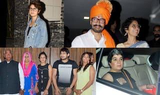 Inside Aamir Khan   s birthday party: Ex-wife Reena Dutta, Phogat family, Fatima Sana Shaikh at actor   s Bandra residence (See HQ Pics)