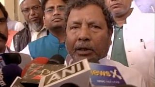 Bihar Minister Abdul Jalil Mastan, who asked supporters to beat PM Modi's picture with shoes, apologises