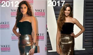 Deepika Padukone's dress at Vanity Fair Oscars 2017 Party is not the same as her 2012 dress! See pictures!