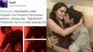 Did singer Suchitra Karthi accidentally leak Dhanush's intimate photos on Twitter or was it a planned move?