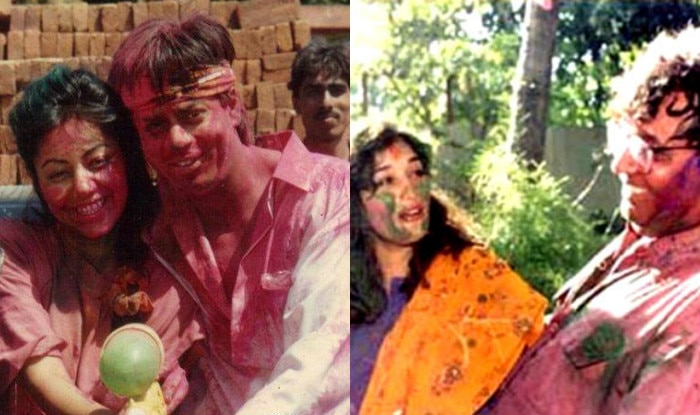 shahrukh khan holi party