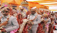 Union Minister Gehlot Gets Grandson Married in Mass Wedding Ceremony