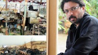 भंसाली की फिल्म 'पद्मावती' के सेट पर तोड़फोड़, जलाकर खाक करने की कोशिश