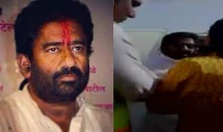 Video of Shiv Sena MP Ravindra Gaikwad Slapping Air India staff goes viral! (Watch Unedited Footage)