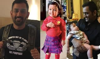 Ziva Dhoni in school uniform is MS Dhoni's proudest moment as father! See Ziva's new picture