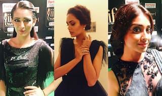 Esha Gupta, Shriya Saran and Akshara Haasan nail the green carpet look at IIFA Utsavam 2017!