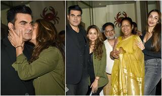While Malaika Arora Khan maintains a safe distance, Amrita Arora and family shower LOVE on Arbaaz Khan (see HQ pics)