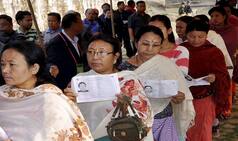 First phase of polling ends with whooping 84 per cent voter turnout