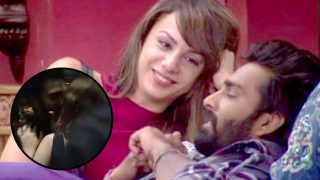 Manveer Gurjar and Nitibha Kaul caught kissing! Bigg Boss 10 contestants spotted getting extra cozy at a party (Watch leaked video)
