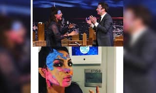 When Priyanka Chopra celebrated Holi with Jimmy Fallon and beat those homesick vibes with a bang! View Pics!