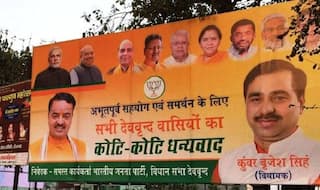 BJP MLA Brijesh Singh’s posters rename Muslim-dominated Deoband as Deovrind  