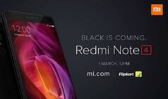 Xiaomi Redmi Note 4 matte black variant to go on sale on Flipkart today at 12PM