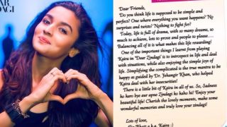 Alia Bhatt's open letter will make you fall in love with zindagi once again!