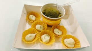 We tried the pani puri and hummus ice cream at Papacream and here’s how they were!