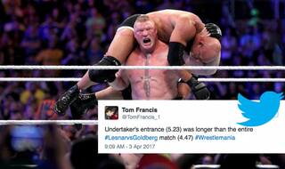 Twitterati react to Goldberg vs Brock Lesnar Universal Championship match