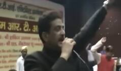Muradabad: Public Relation Department member Hafiz Usman trips on nationalism, raises slogans of 'Jai Shri Ram' and 'Pakistan Murdabad'