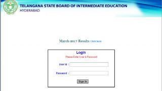 manabadi.com Telangana State Board of Intermediate Education March 2017 Results out: links to check results here