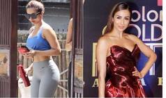 Malaika Arora Khan's astonishing style switch from Yoga class to Colors Golden Awards 2017! View Pictures