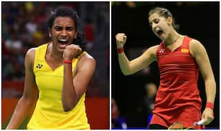 Marin beats Sindhu 21-11, 21-15 | PV Sindhu vs Carolina Marin, Singapore Open Super series, Live Score: Live Updates of Sindhu vs Marin, BWF Superseries 2017