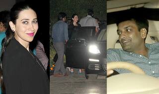 Karisma Kapoor & Sandeep Toshniwal go on a double date with Amrita Arora-Shakeel Ladak, what are they celebrating? (see pictures)