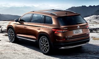 New Skoda Kodiaq SUV interior spied for the first time; India launch imminent