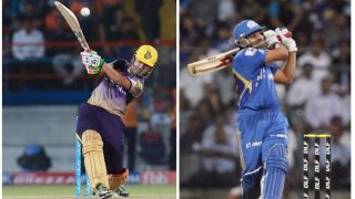 IPL 2017: दूसरे क्वॉलिफायर की भिड़ंत में फाइनल के लिए जोर आजमाइश करेंगे कोलकाता-मुंबई